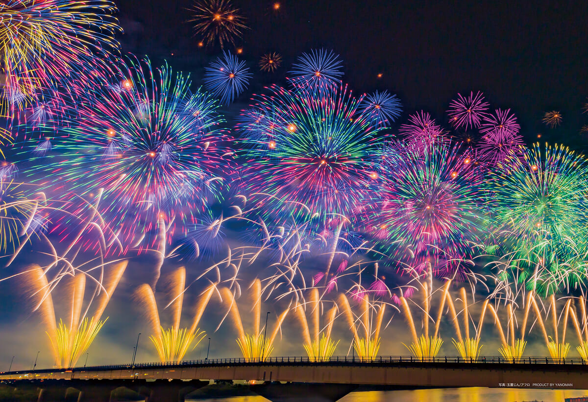 夏夜を彩る大花火（新潟）　300ピース