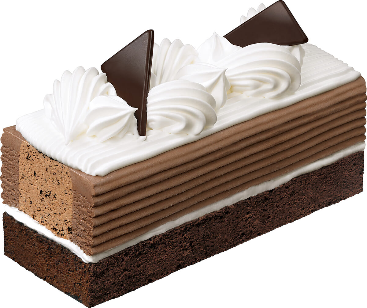 ３１ ダブルチョコレートケーキ made from チョコレートフレーバーズ