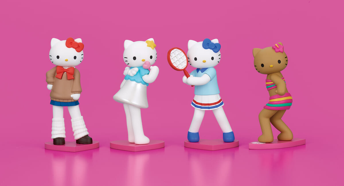 タカラトミーアーツ ガチャ サンリオ「ハローキティ スタイルアップフィギュアコレクション」02