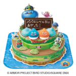 スライムたちがあらわれた！アイスクリームケーキ