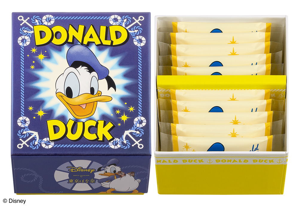 ドナルドダック、チップ＆デール/ショコラサンド「見ぃつけたっ」 10枚入 パッケージA「ドナルドダック」デザイン