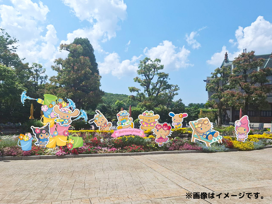 夏限定のガーデン＆フォトスポット