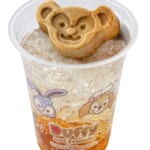 東京ディズニーシー「ダッフィー＆フレンズのファインド・ユア・ビューティフル・ブルー！」スパークリングドリンク（紅茶＆オレンジ）