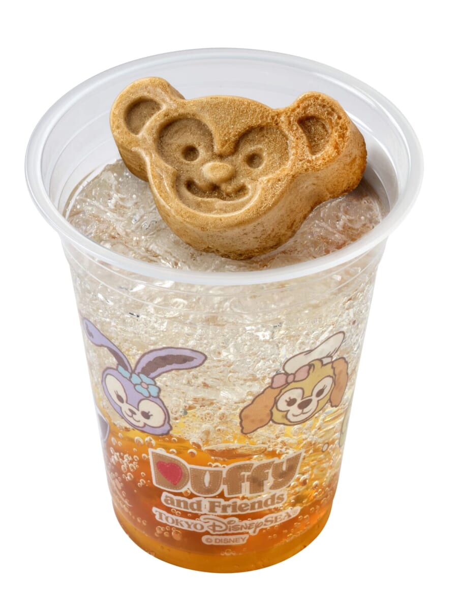東京ディズニーシー「ダッフィー＆フレンズのファインド・ユア・ビューティフル・ブルー！」スパークリングドリンク（紅茶＆オレンジ）