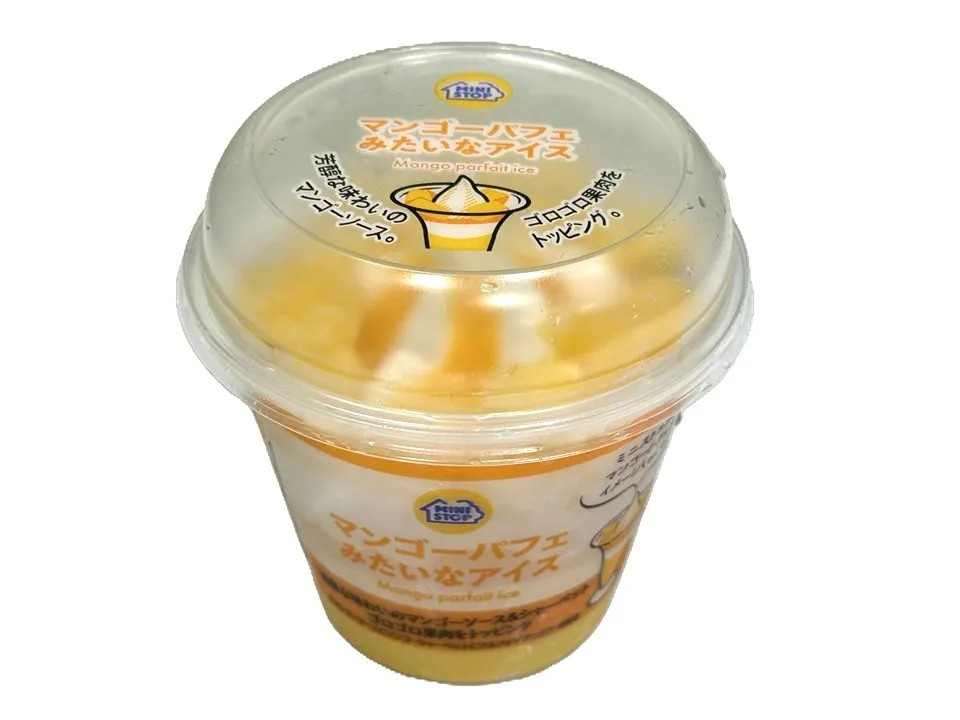 マンゴーパフェみたいなアイス商品画像