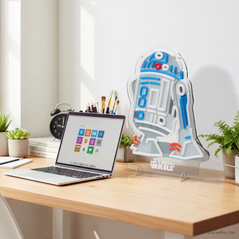 LEDネオンライト（R2-D2）昼