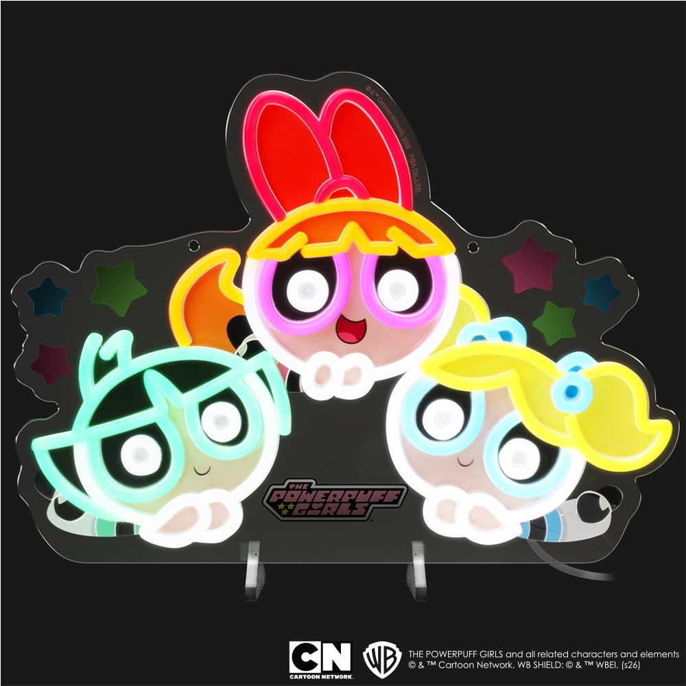 PGA『パワーパフ ガールズ』LEDネオンライト 3