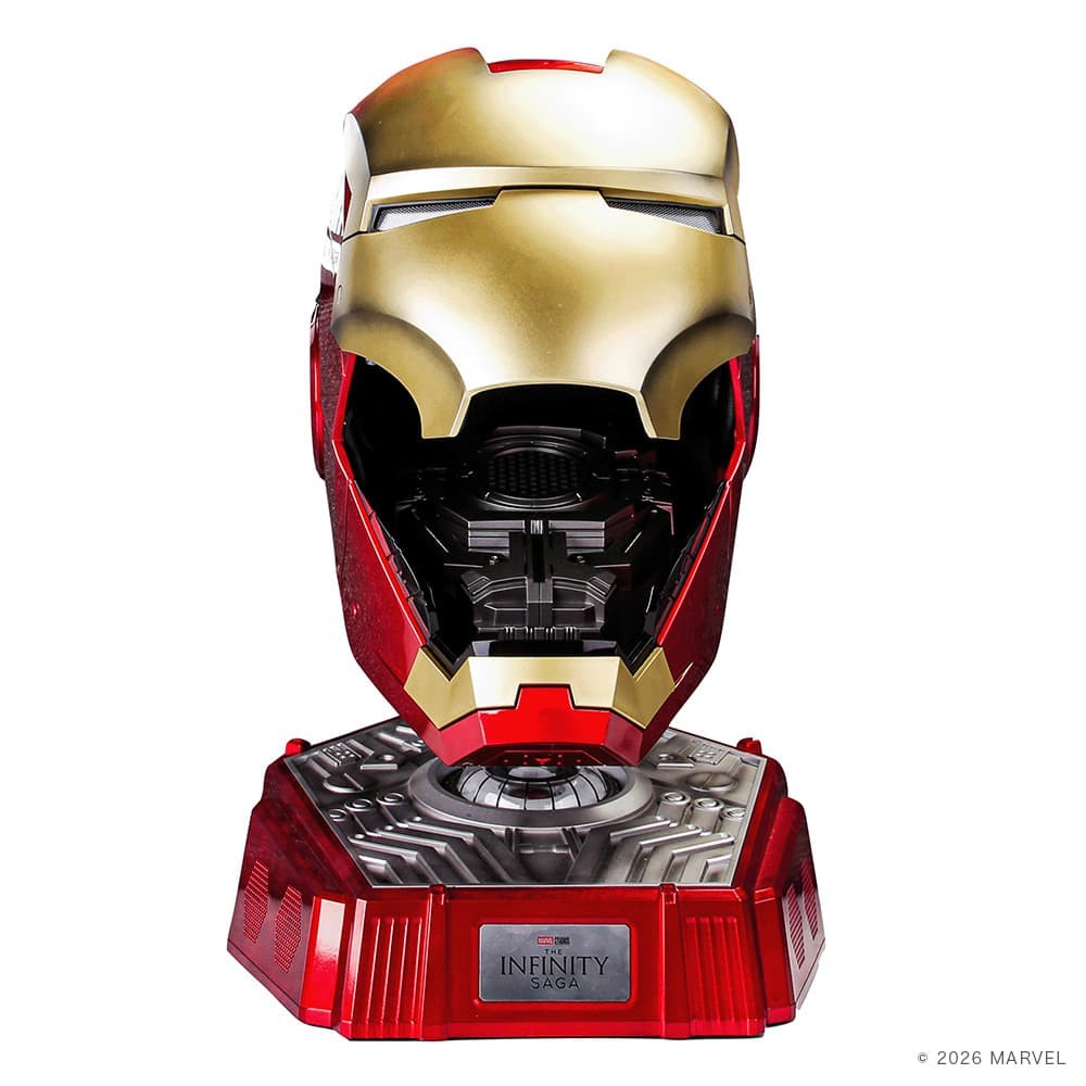 コレクターズ ワイヤレススピーカー [アイアンマン MK7 ウェアラブルヘルメット]　3