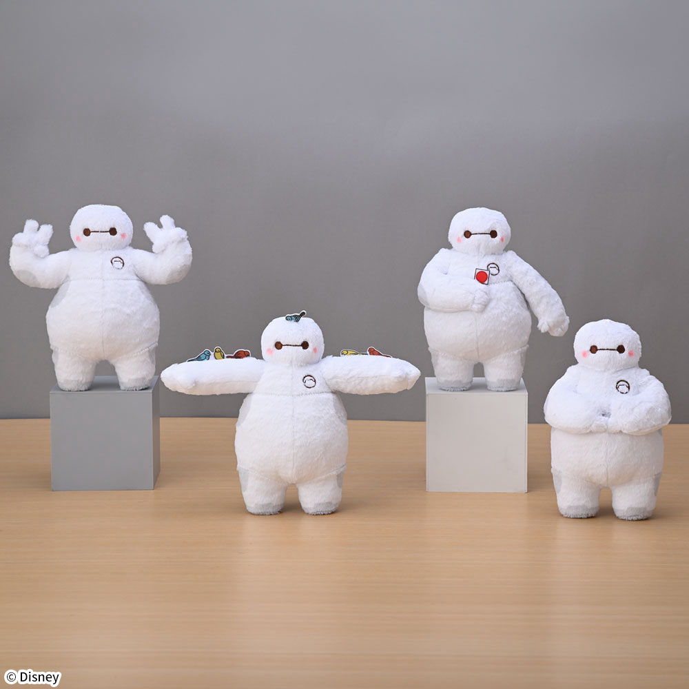 セガプライズ ディズニー『ベイマックス』 赤いほっぺ ぬいぐるみ いろいろポーズ