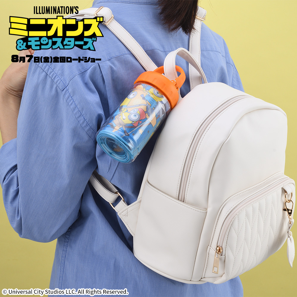 ミニオンズ&モンスターズ クールタオル 使用例