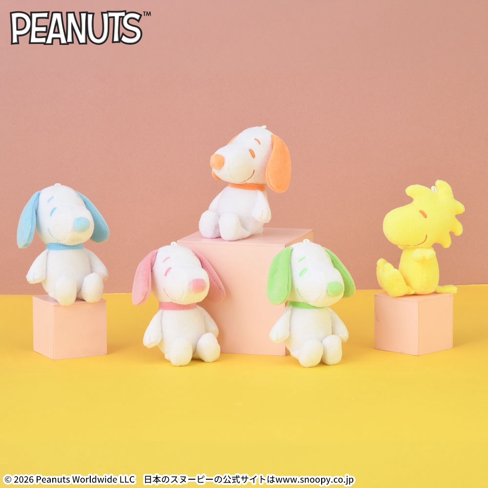 SNOOPY　マスコット　シャーベットカラーVer.