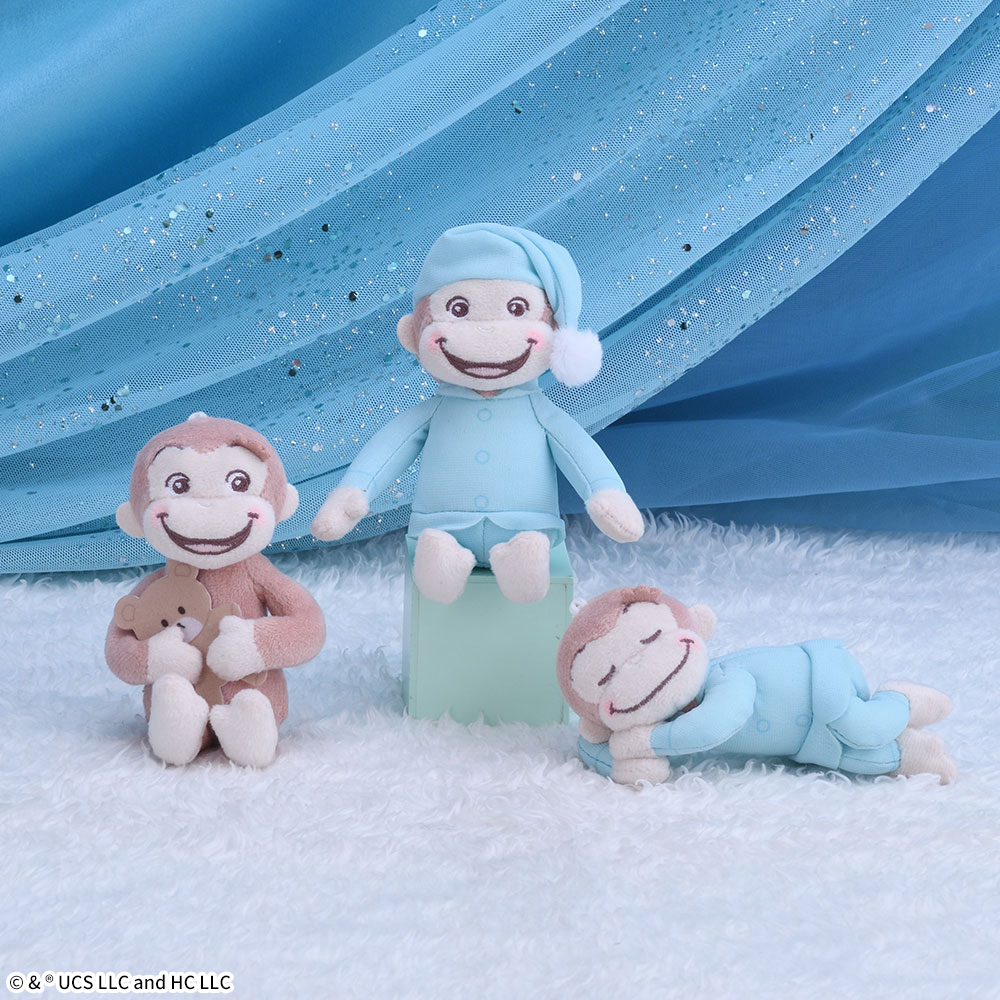 おさるのジョージ マスコット Baby おやすみタイム