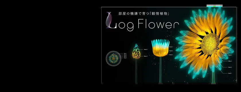 Log Flower