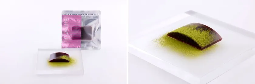warabi-mochi＋ あんこ
