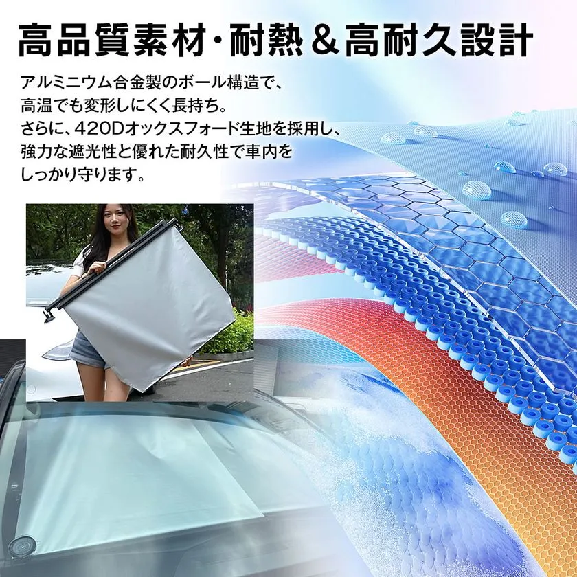 高品質素材・耐熱＆高耐久設計
