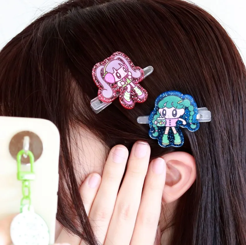 グリッターヘアピン 1,650円(税込)