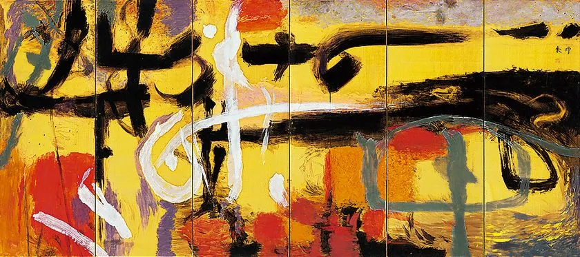 堂本印象 《風神》昭和36年(1961)京都府立堂本印象美術