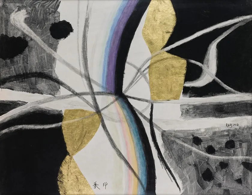 堂本印象《感喜》昭和41年(1966)京都府立堂本印象美術館