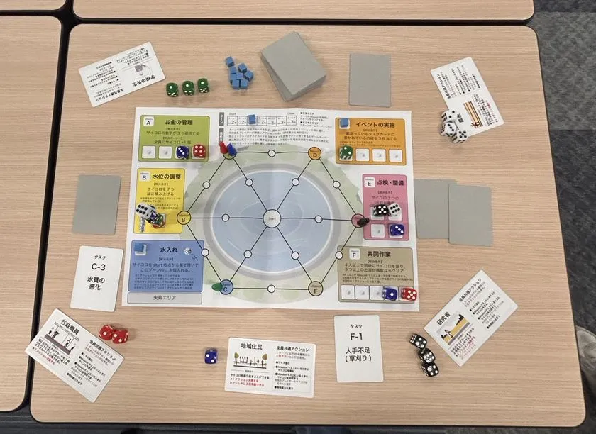 地域課題を学ぶ防災ボードゲーム