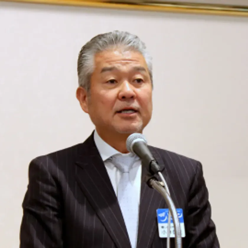 NGP協同組合小林信夫理事長コメント登壇シーン