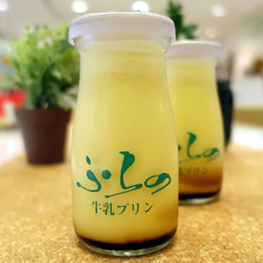 瓶入り牛乳プリン