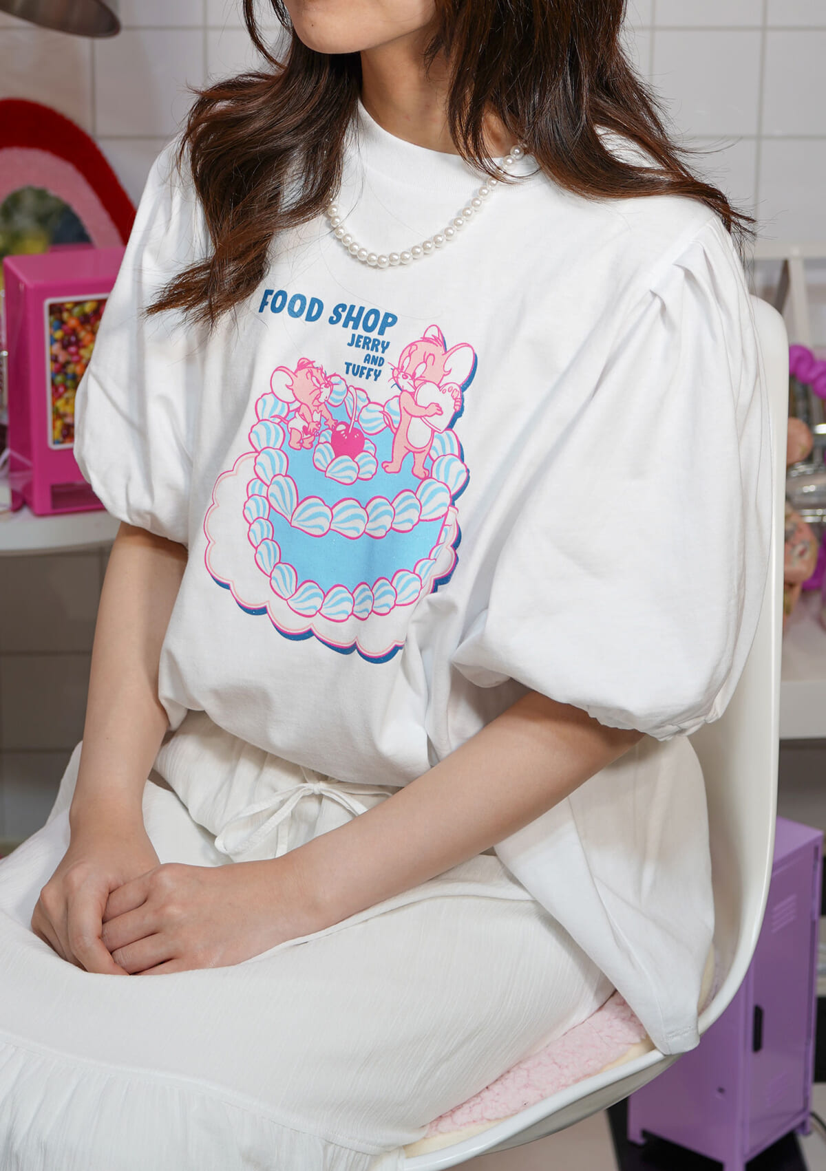 パフスリーブTシャツ