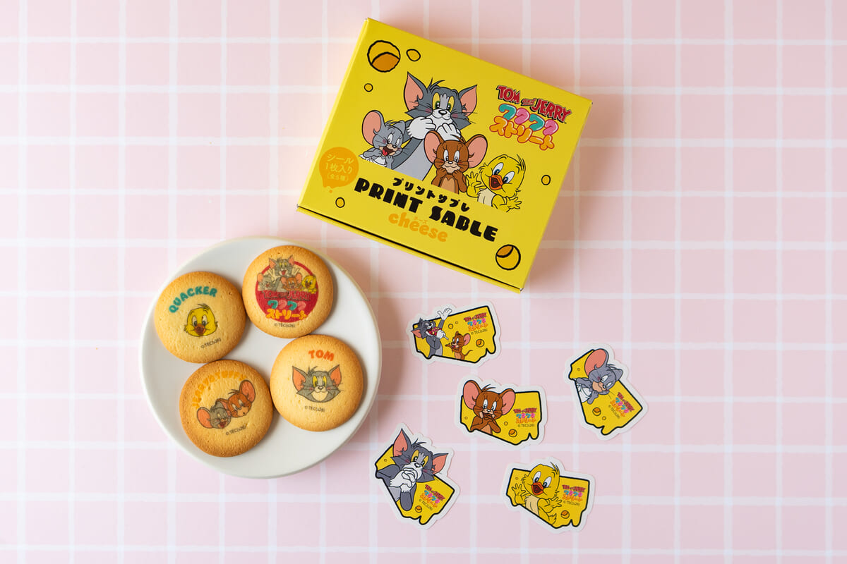 プリントサブレ チーズ味 (ステッカー付)