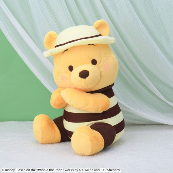 くまのプーさん　赤いほっぺ　LLぬいぐるみ　はちみつのうたVer.