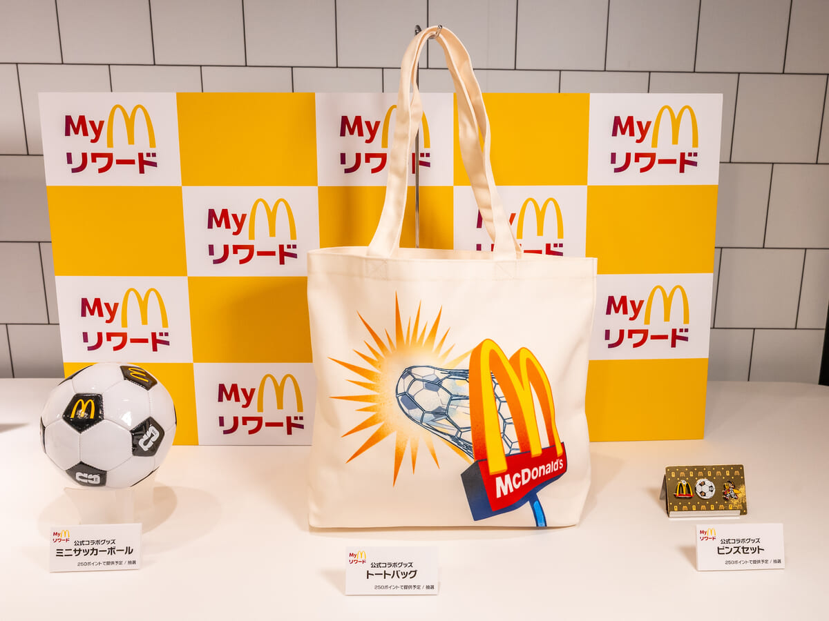 「Myマクドナルドリワード」限定!FIFA公認 公式コラボレーショングッズ