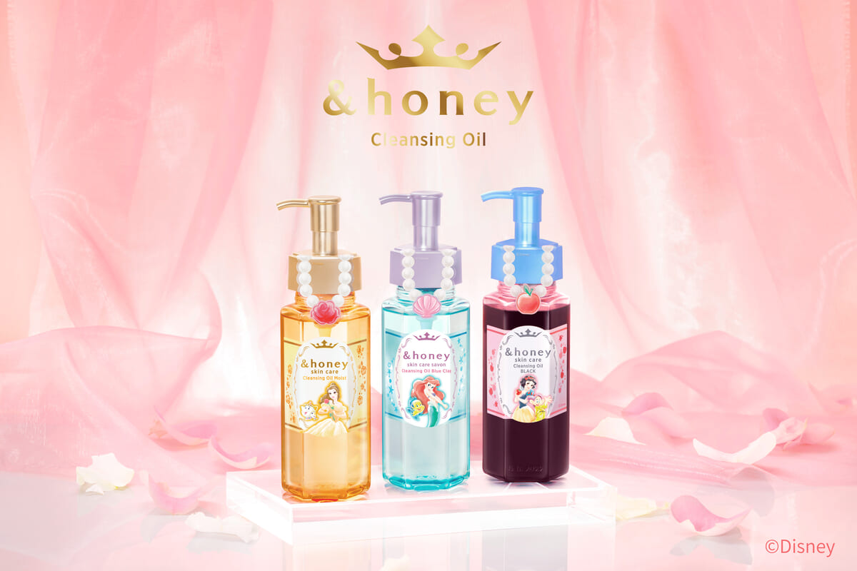&honeyクレンジング「ディズニープリンセス」限定デザイン