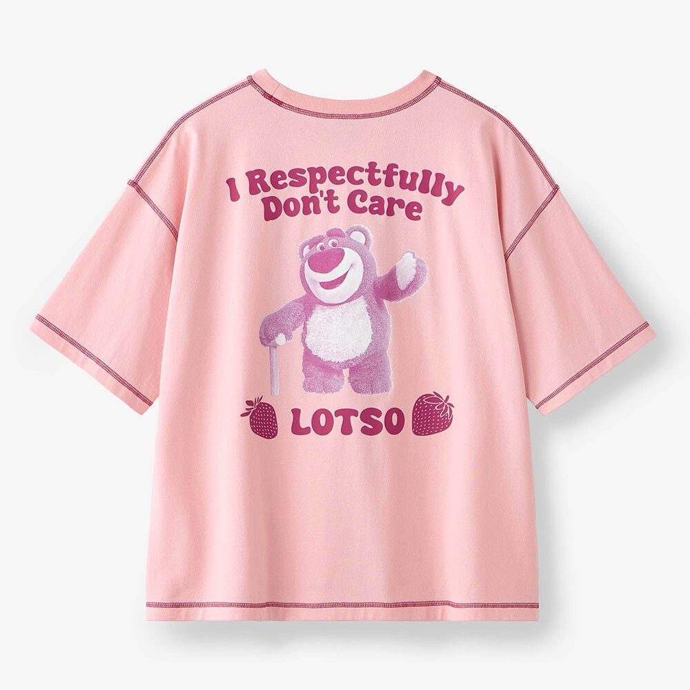 配色ステッチプリントTシャツ 「トイ・ストーリー」 ロッツォ バックスタイル