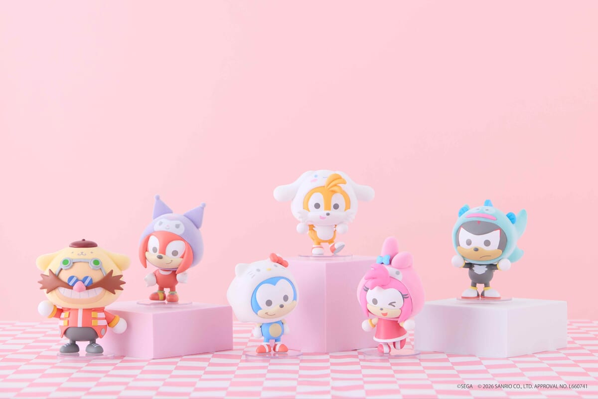セガ「SONIC & FRIENDS×Sanrio characters ふわふわフィギュア(Enjoy」
