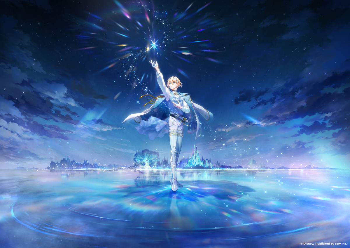 coly 新作スマートフォンゲーム『ディズニー スパークリンク・スターズ』ビジュアル