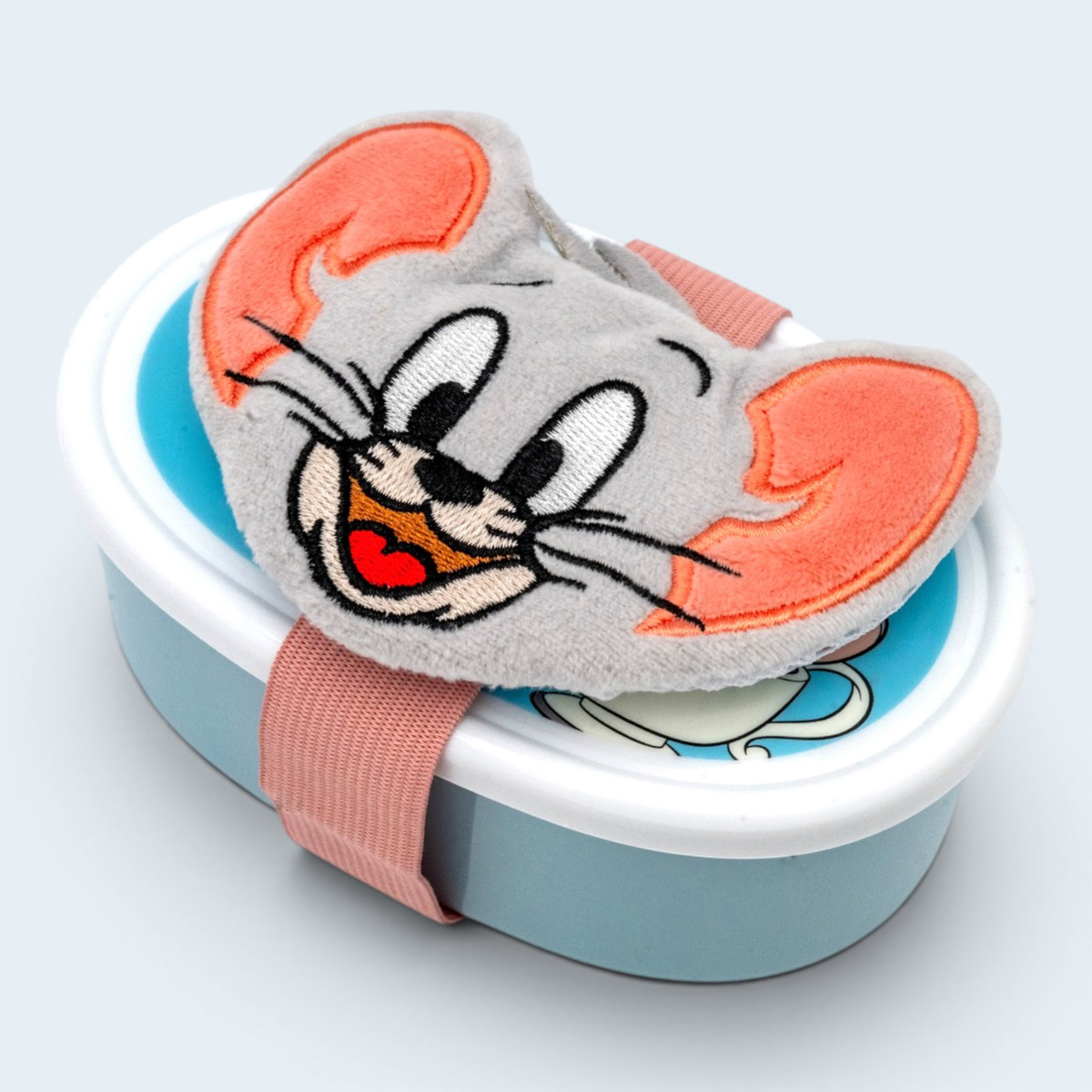 保冷剤ポケット付きダイカットランチベルト(フェイス） トムとジェリー（タフィー）　使用イメージ