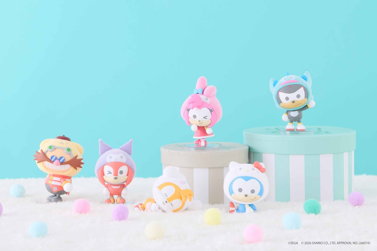 セガ「SONIC & FRIENDS×Sanrio characters ふわふわフィギュア(Relax)」