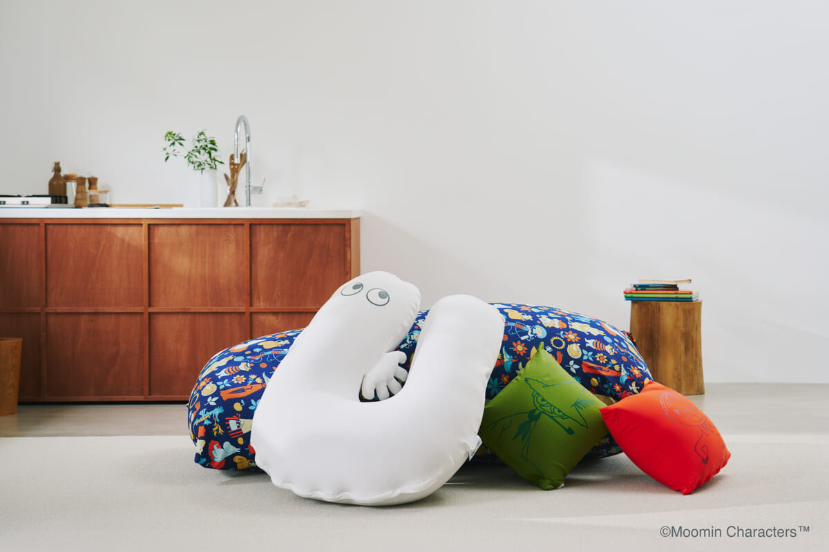 数量限定｜MOOMIN Yogibo Max vintage ＆ Support ニョロニョロセット 