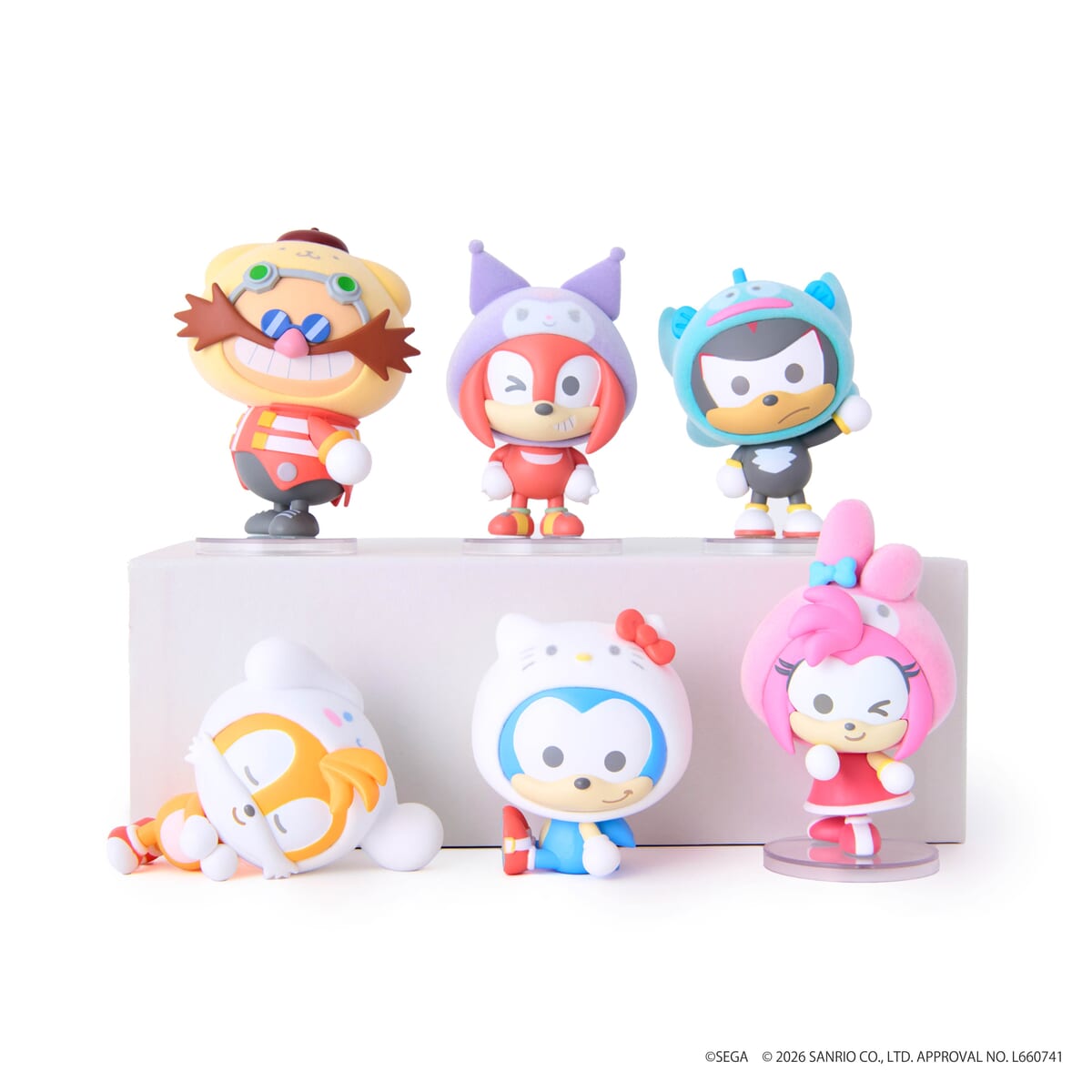 セガ「SONIC & FRIENDS×Sanrio characters ふわふわフィギュア(Relax)」02