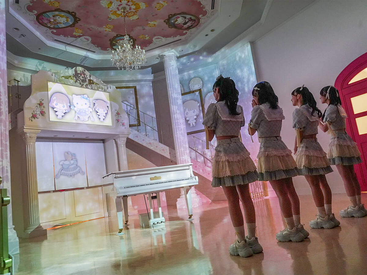 ≒JOYメンバー プロジェクションマッピングを体験