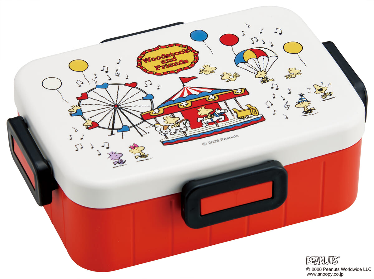 4点ロックランチボックス woodstock(カーニバル)