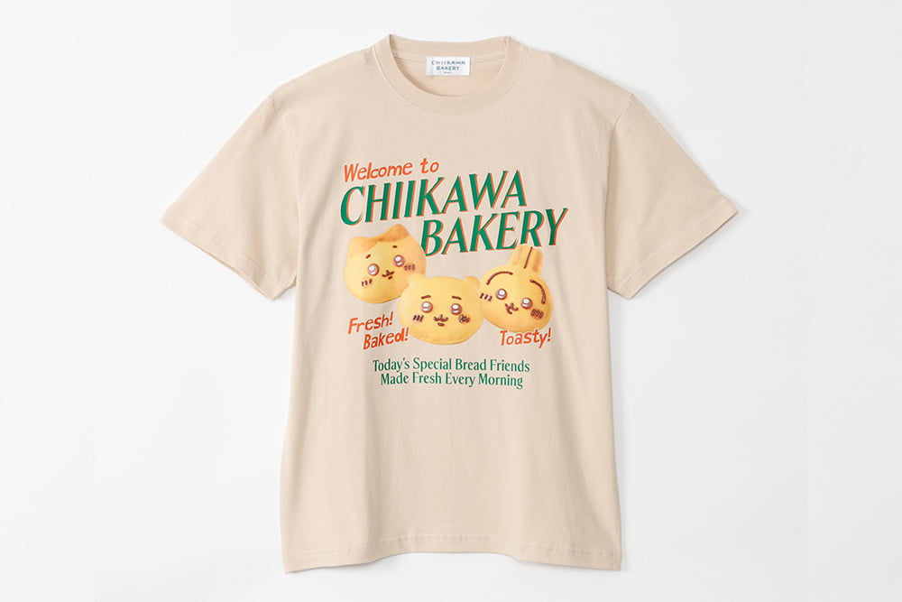Tシャツ(実写パンなみんな ベージュ)