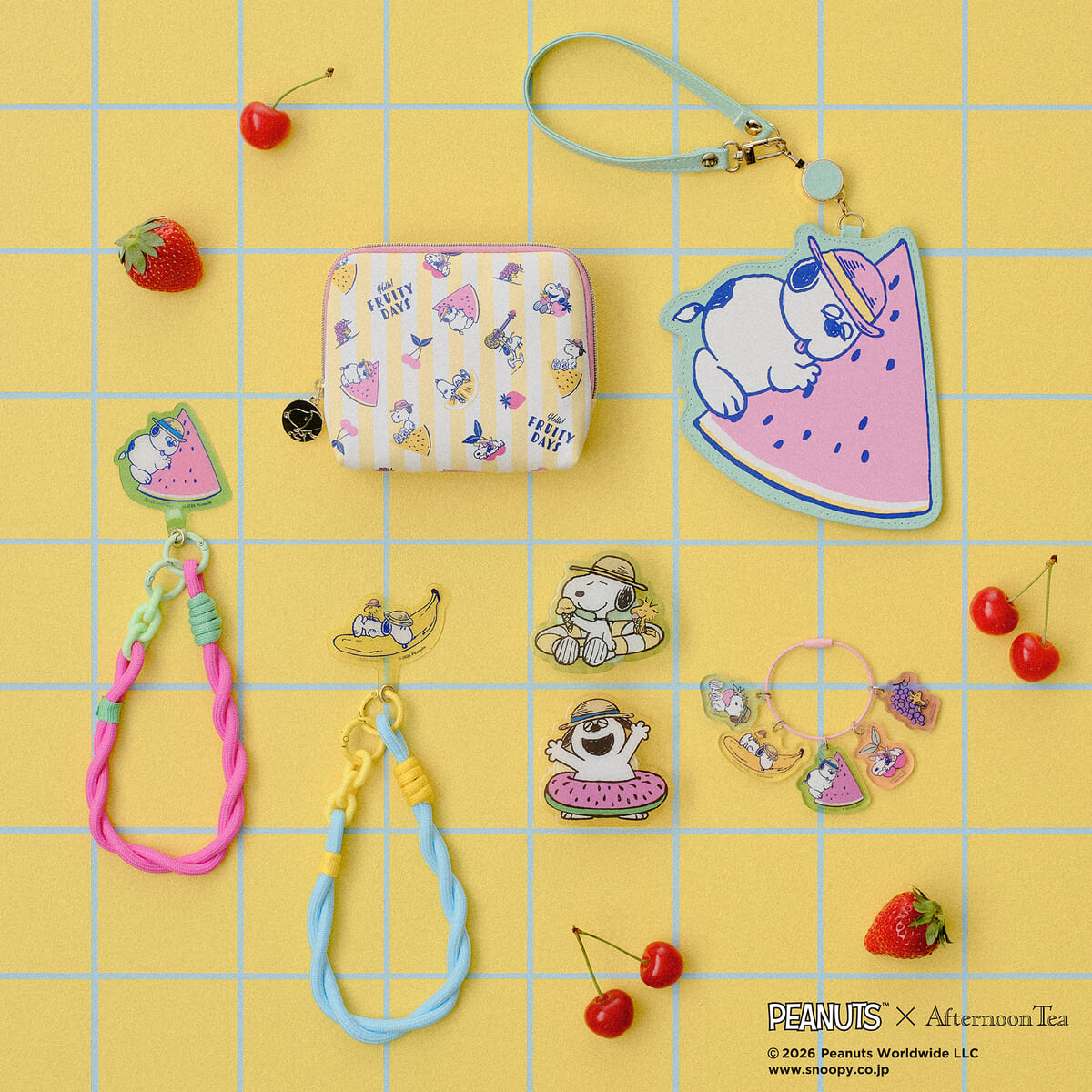 パスケース／ティッシュケースポーチ／スマホグリップ／アクリルキーリング／スマホストラップ