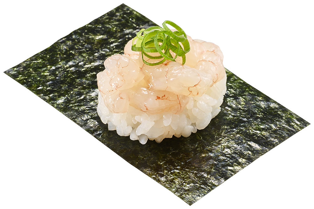 天然あかすえび包み