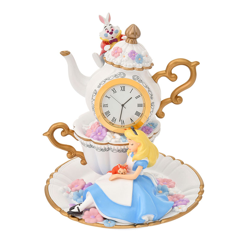 【限定受注生産】アリス、ダイナ、白うさぎ 時計 Story Collection Exclusive Magic