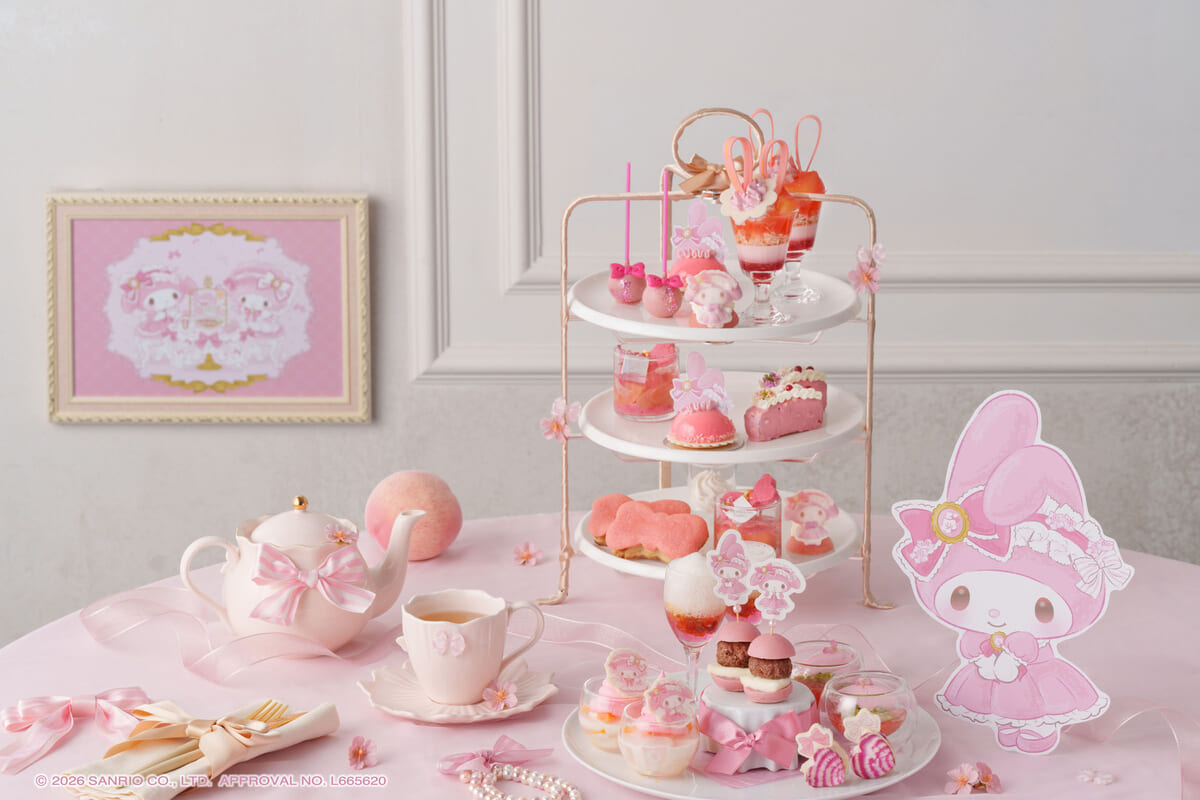 ウェスティンホテル仙台 サンリオ「マイメロディ」My Melody Peach Tea Party00
