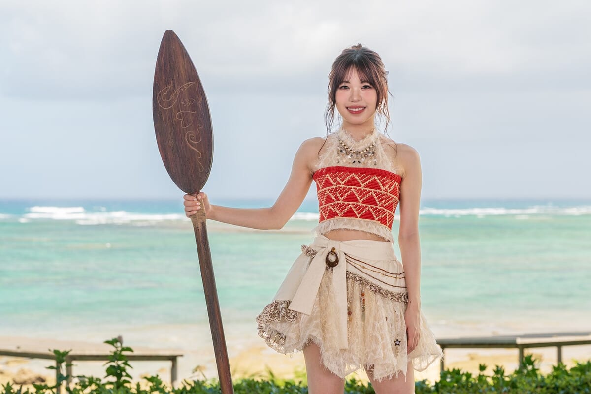 ディズニー実写映画『モアナと伝説の海』公開記念イベントin沖縄2