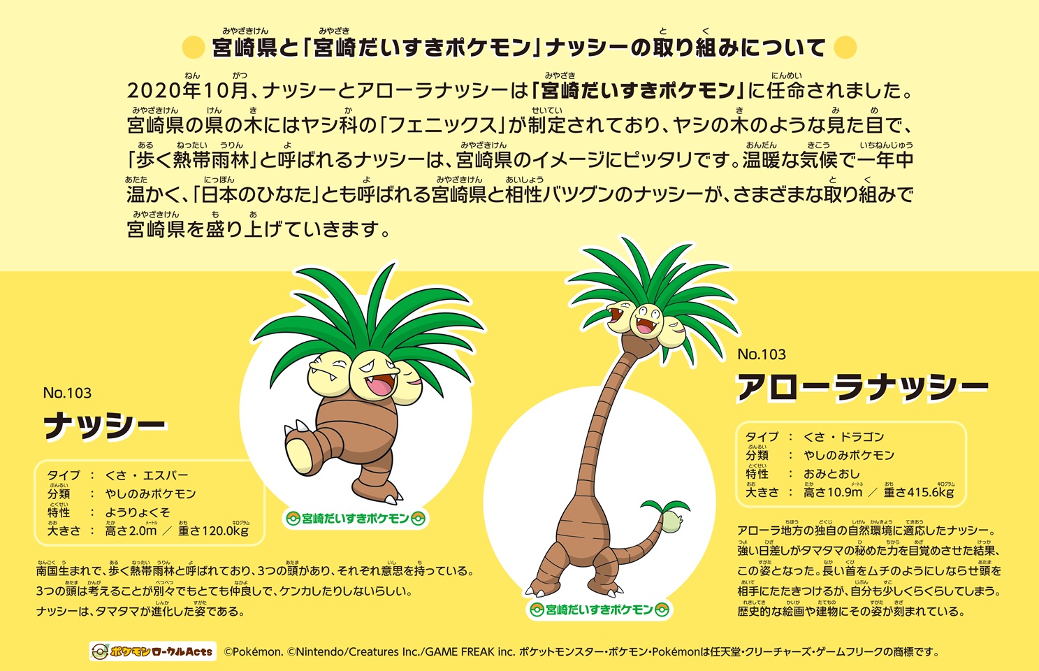 宮崎だいすきポケモン