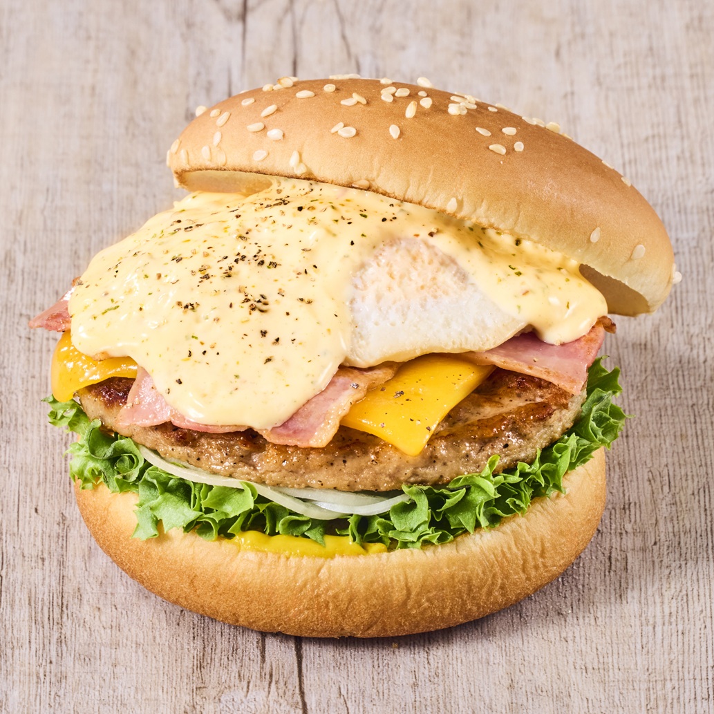 エッグベネディクトバーガー