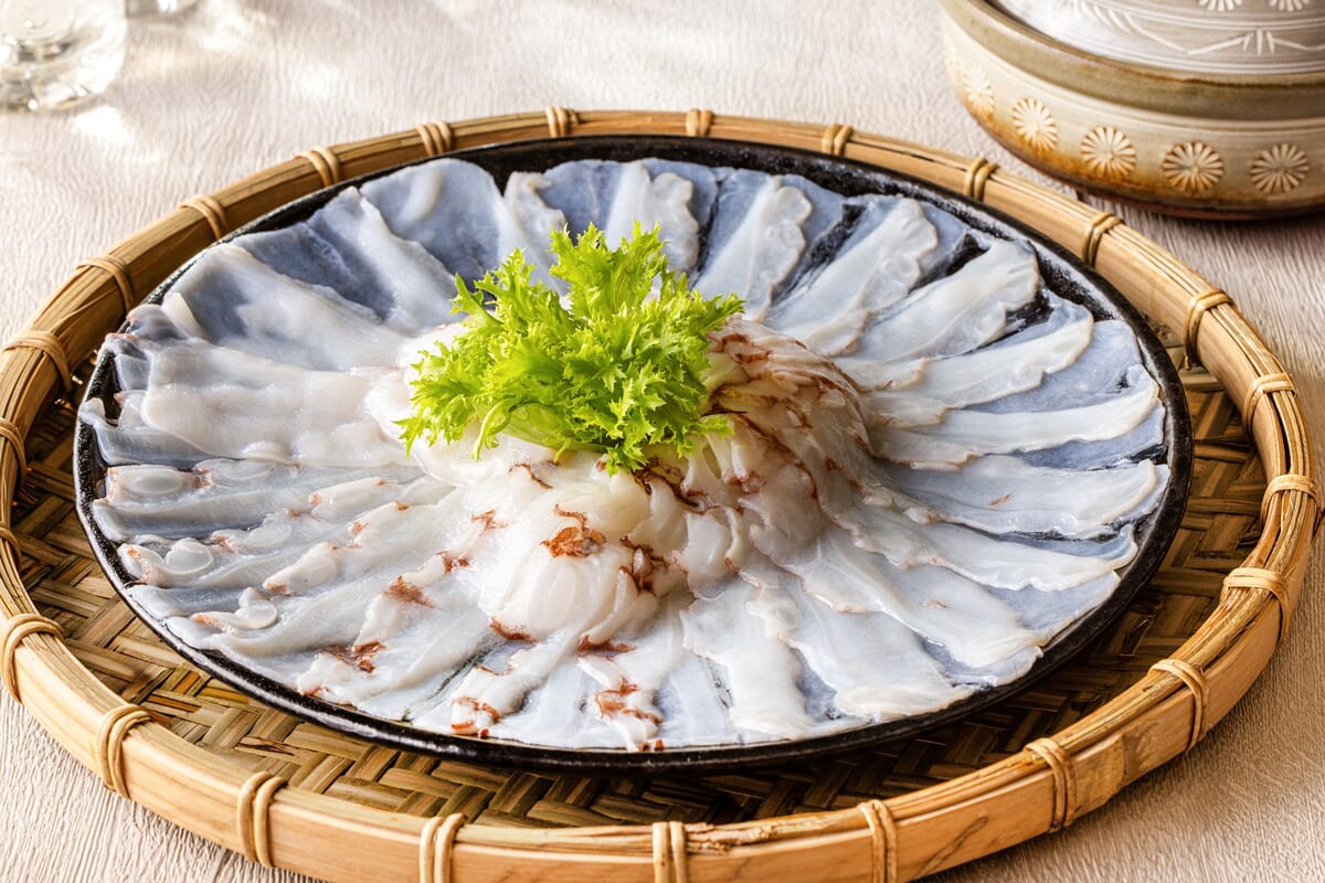 「稚内名物　たこしゃぶ」コンパス特製ゴマだれ