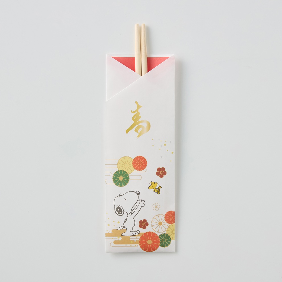 おせち・二段重「スヌーピー」祝い箸