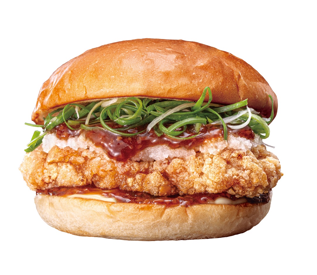 にんにく醤油おろしチキンバーガー